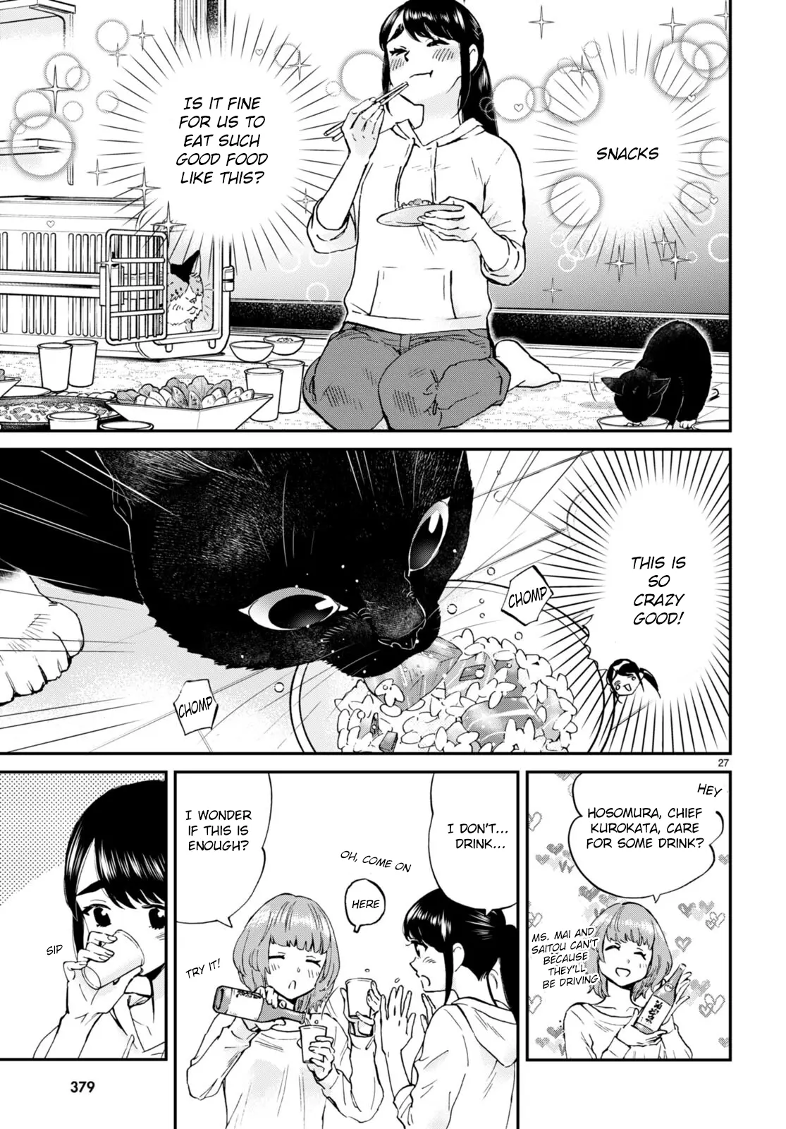 Hosomura-San With Cat's Snack - Vol.2 Chapter 13: Cat And Chirashizushi