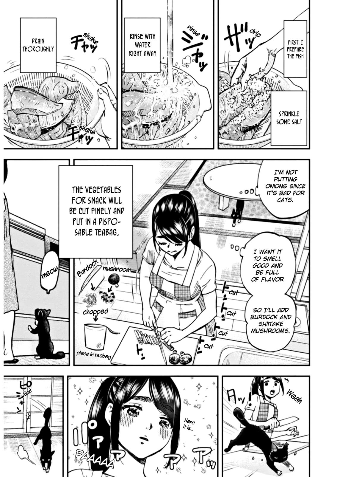 Hosomura-San With Cat's Snack - Vol.1 Chapter 6: The Best Fishbone Soup