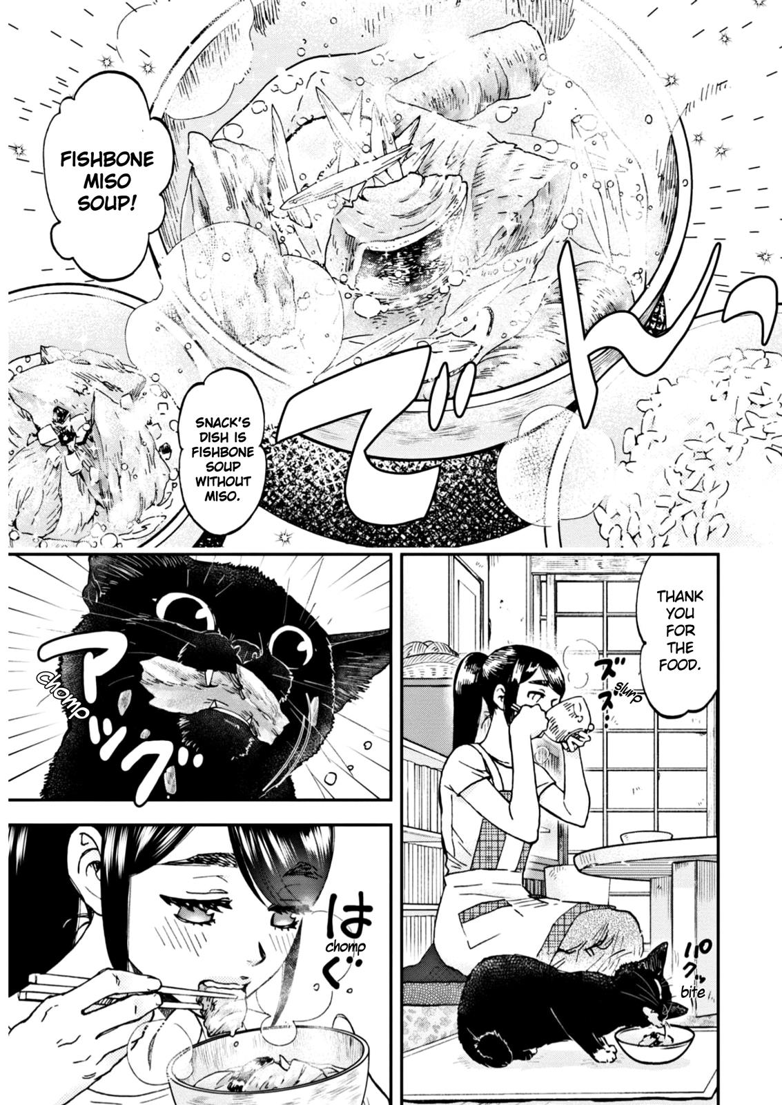 Hosomura-San With Cat's Snack - Vol.1 Chapter 6: The Best Fishbone Soup