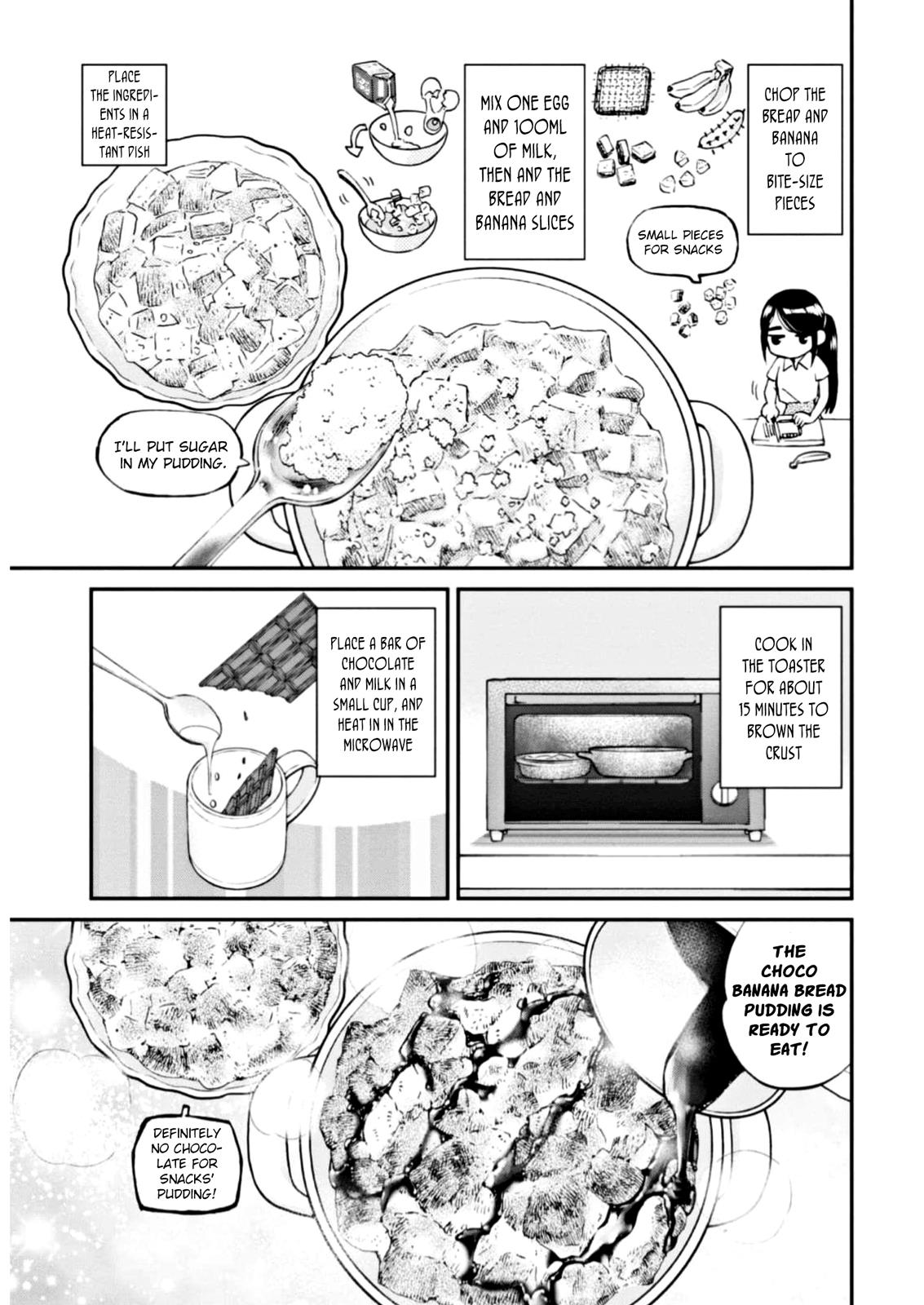 Hosomura-San With Cat's Snack - Vol.2 Chapter 8: Choco Banana Bread Pudding Of Effort