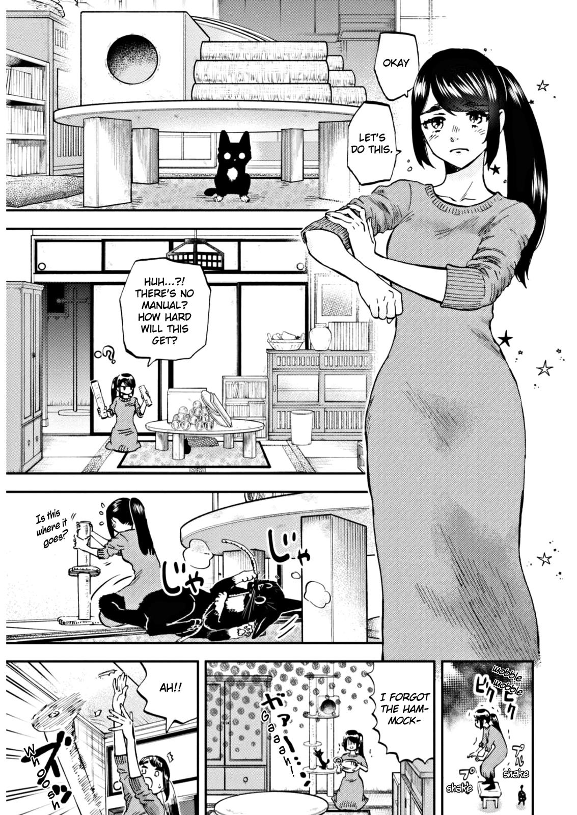 Hosomura-San With Cat's Snack - Vol.1 Chapter 5: Happy Fried Meat Bun