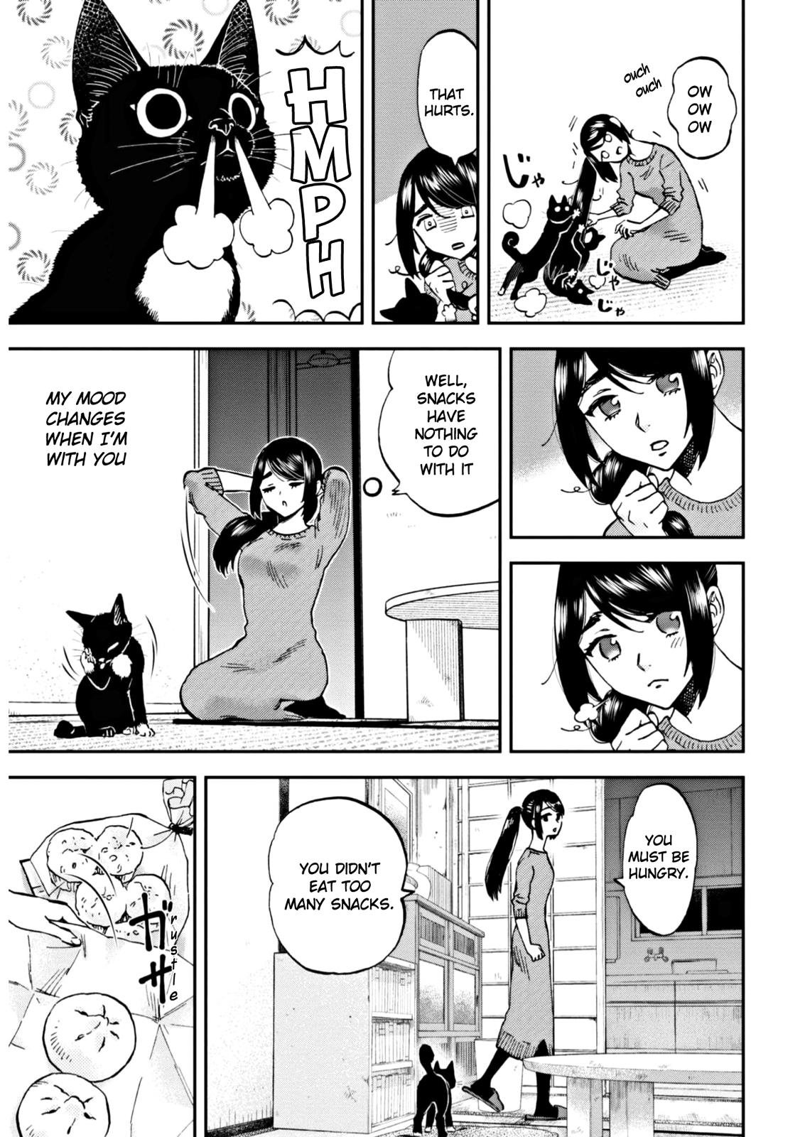 Hosomura-San With Cat's Snack - Vol.1 Chapter 5: Happy Fried Meat Bun