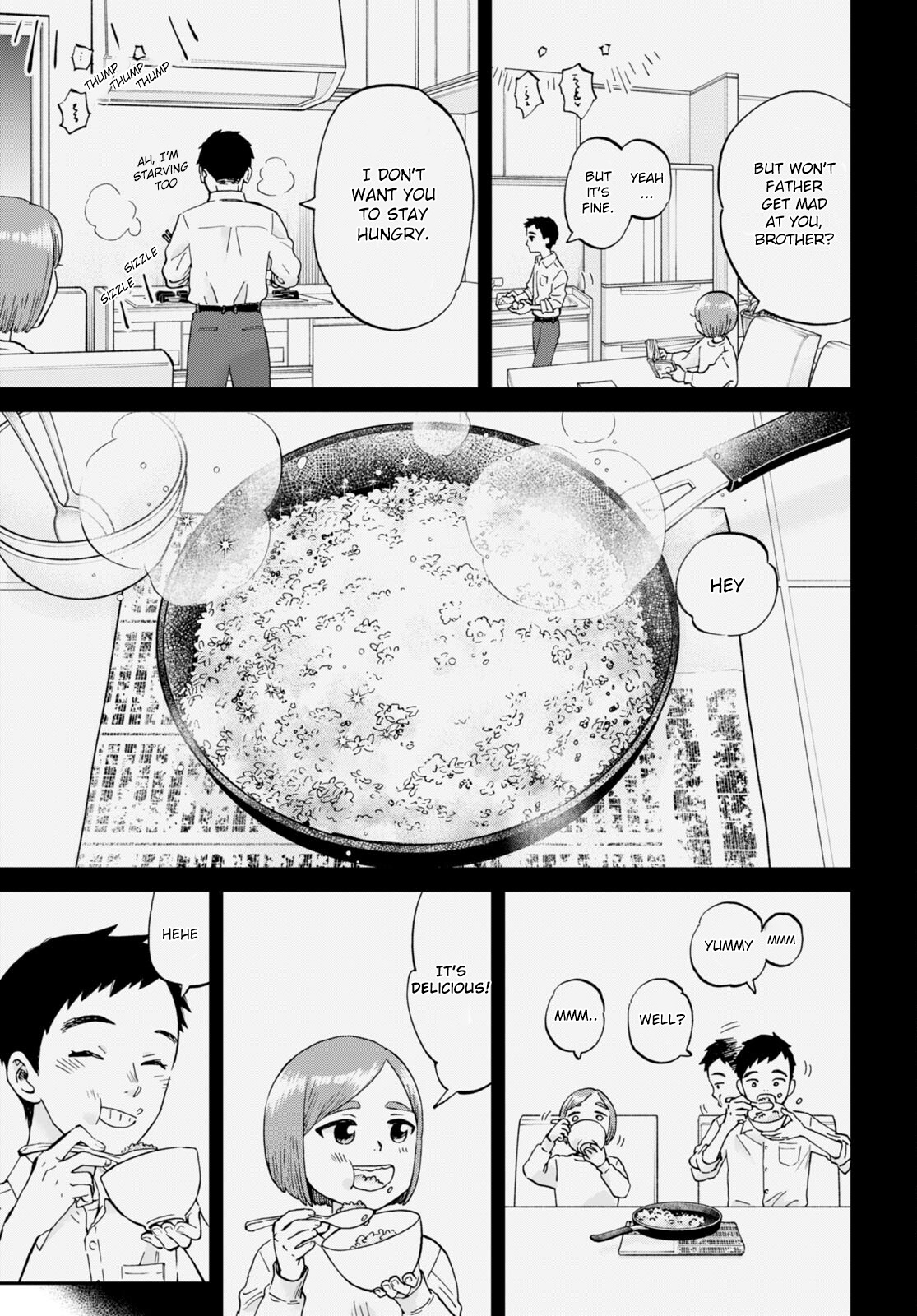 Hosomura-San With Cat's Snack - Vol.2 Chapter 11: Egg And Ground Meat Fried Rice