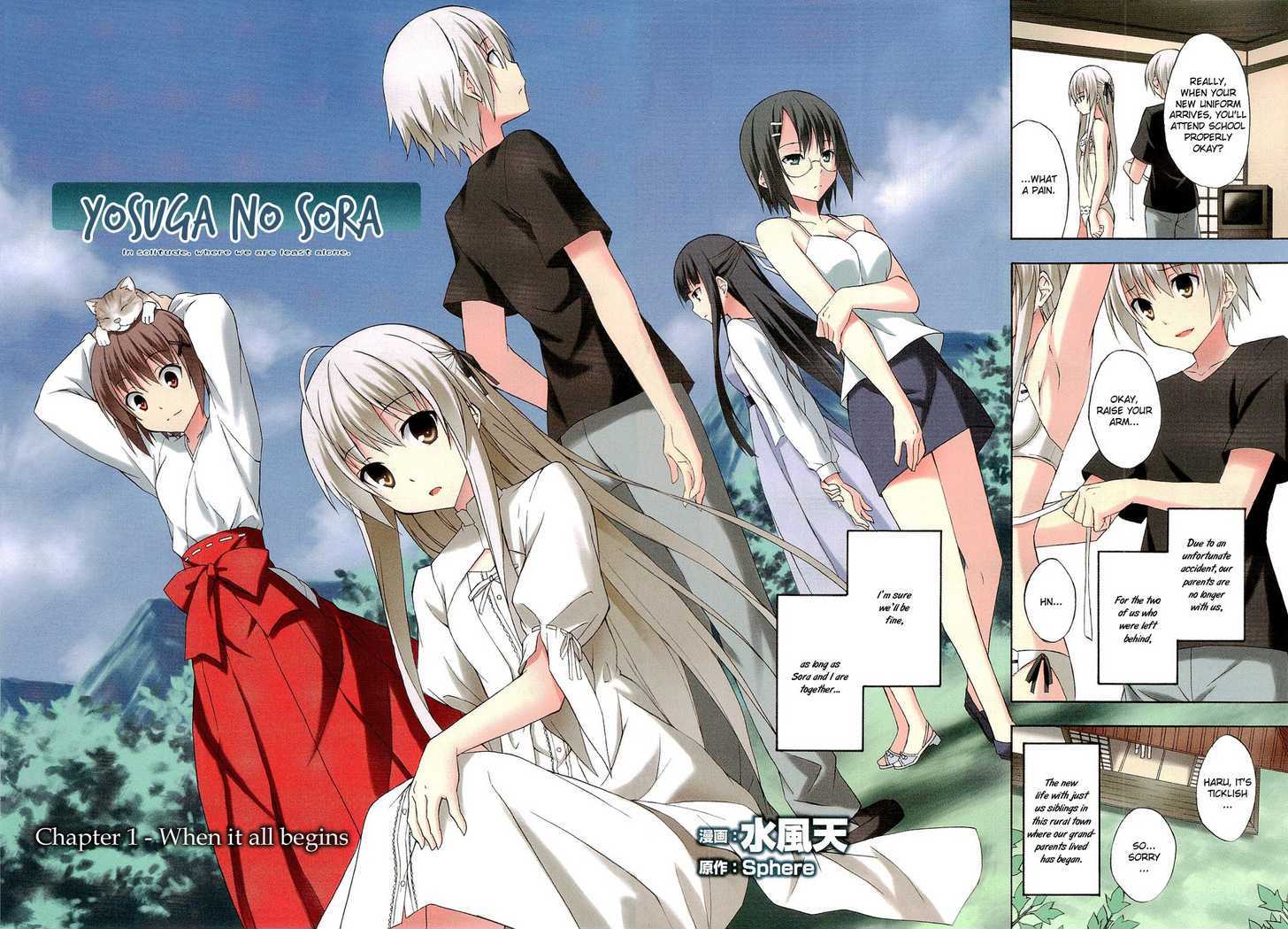 Yosuga No Sora - Vol.1 Chapter 1 : When It All Begins