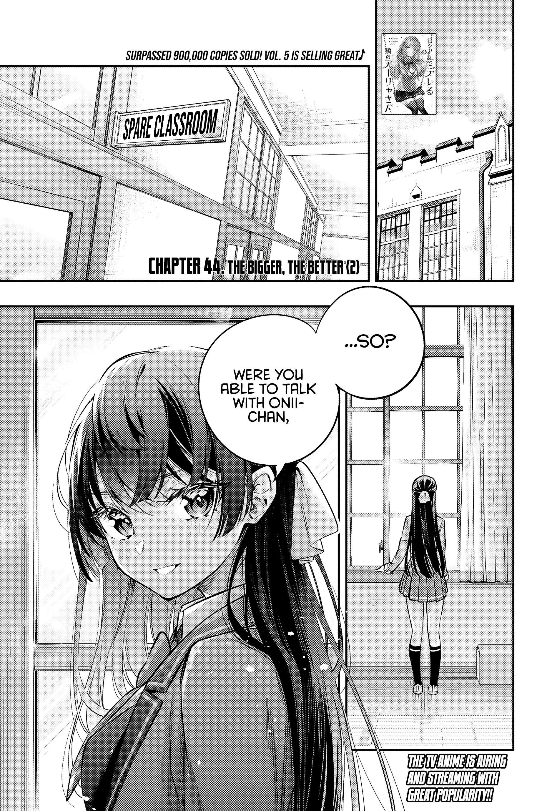 Alya Sometimes Hides Her Feelings In Russian - Chapter 44: The Bigger, The Better (2)