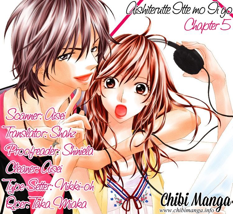 Aishiteru Tte Itte Mo Ii Yo - Vol.2 Chapter 5