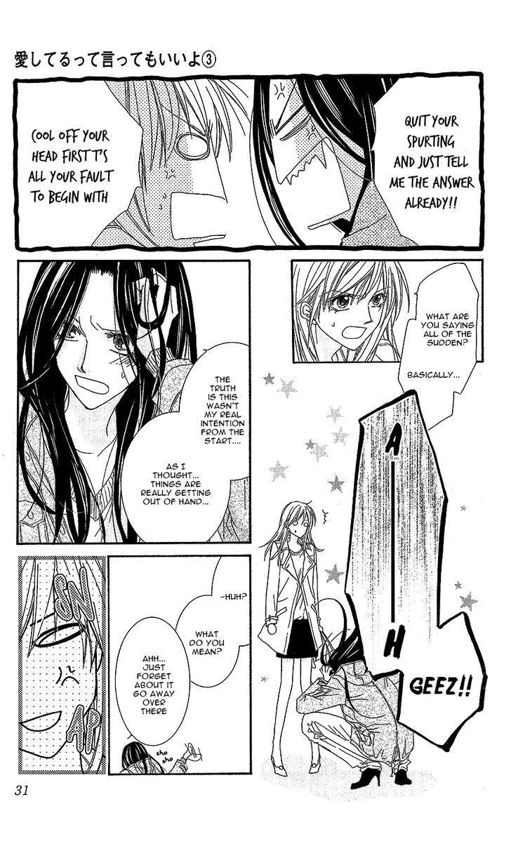 Aishiteru Tte Itte Mo Ii Yo - Vol.3 Chapter 9