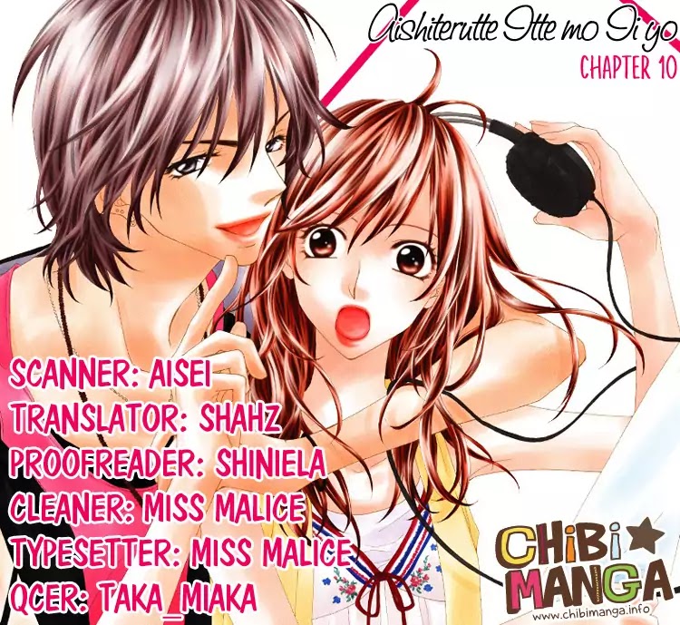 Aishiteru Tte Itte Mo Ii Yo - Chapter 10