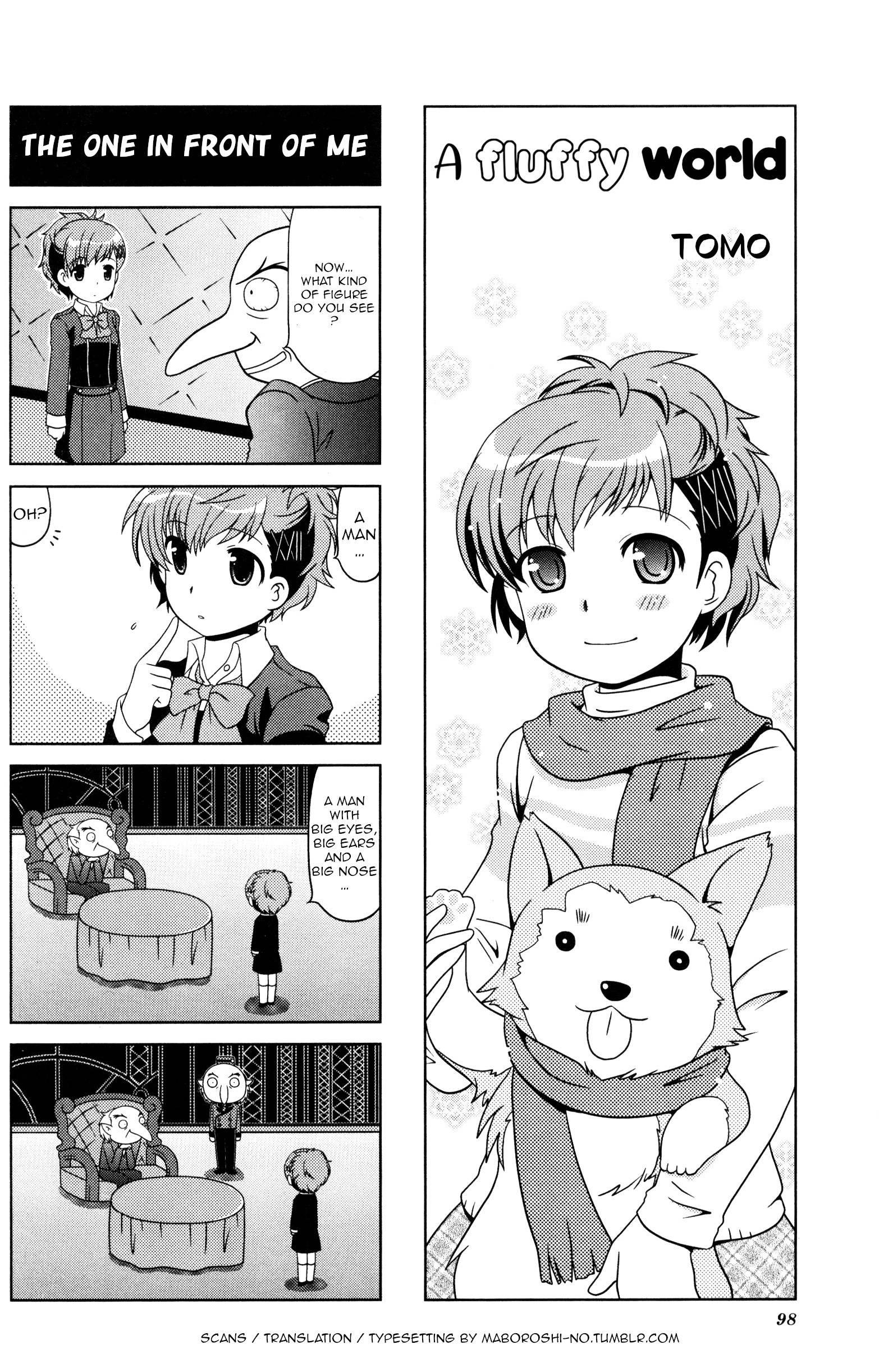 Persona 3 Portable 4Koma Gag Battle - Vol.1 Chapter 17: A Fluffy World (Artist: Tomo)