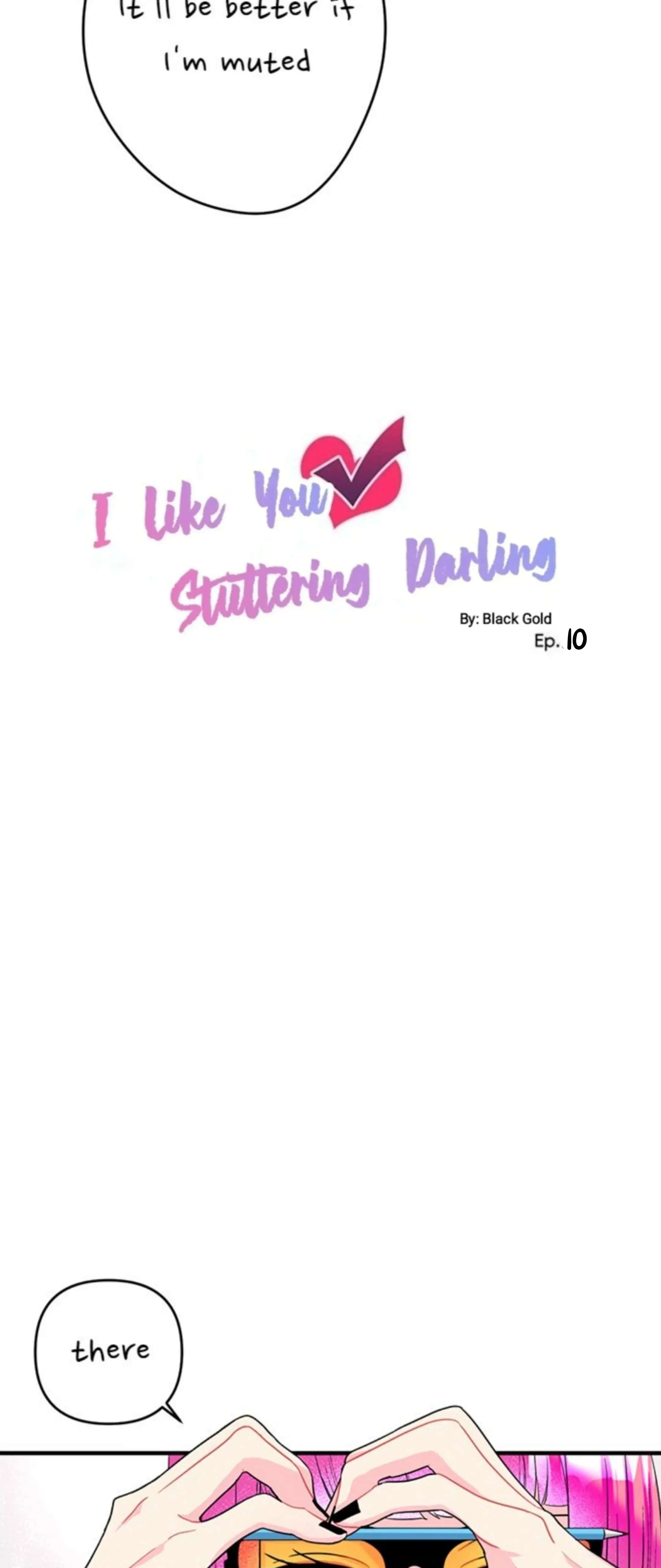 I Like You Stuttering Darling - Chapter 10