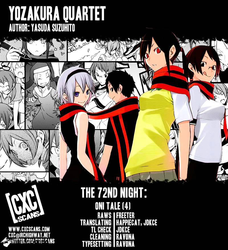 Yozakura Quartet - Chapter 72 : Oni Tale 4