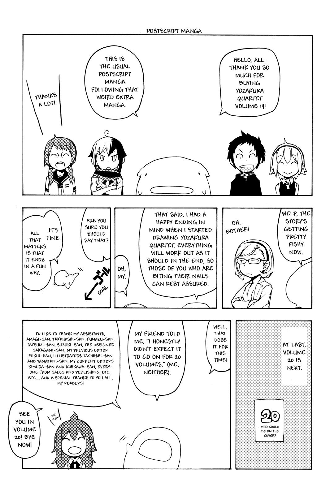 Yozakura Quartet - Chapter 112