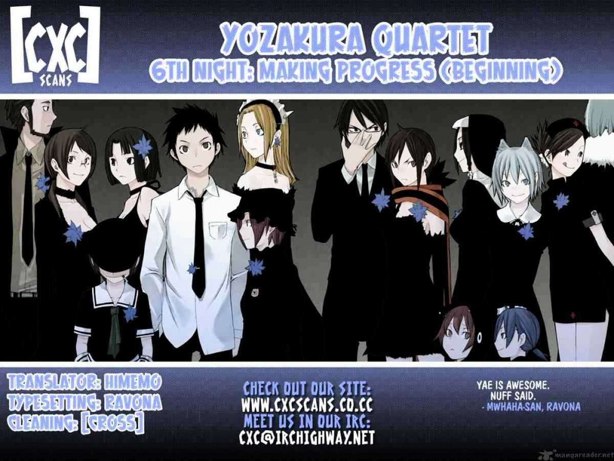 Yozakura Quartet - Chapter 6 : Night Making Progress 1