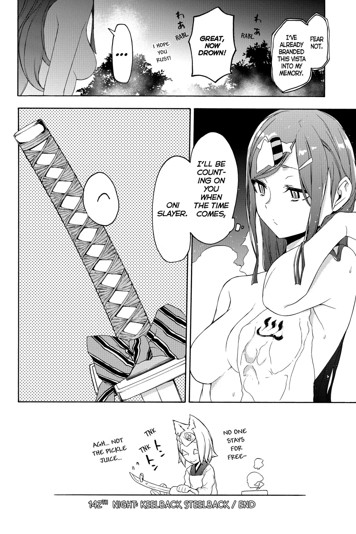 Yozakura Quartet - Chapter 142: Keelback Steelback