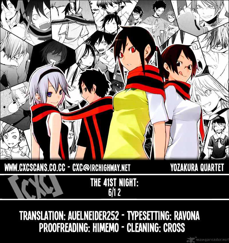 Yozakura Quartet - Chapter 41 : 6/12