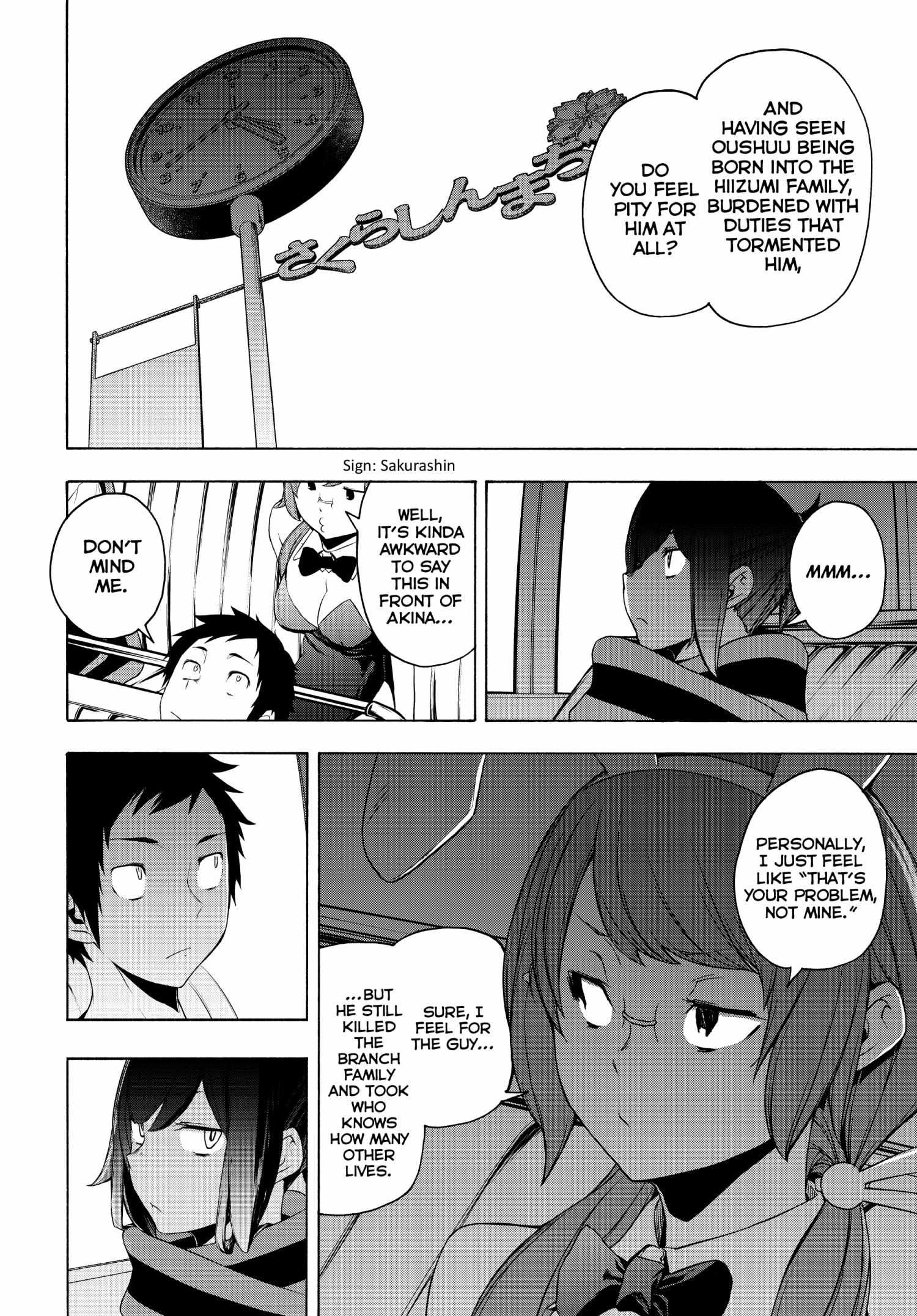 Yozakura Quartet - Chapter 170