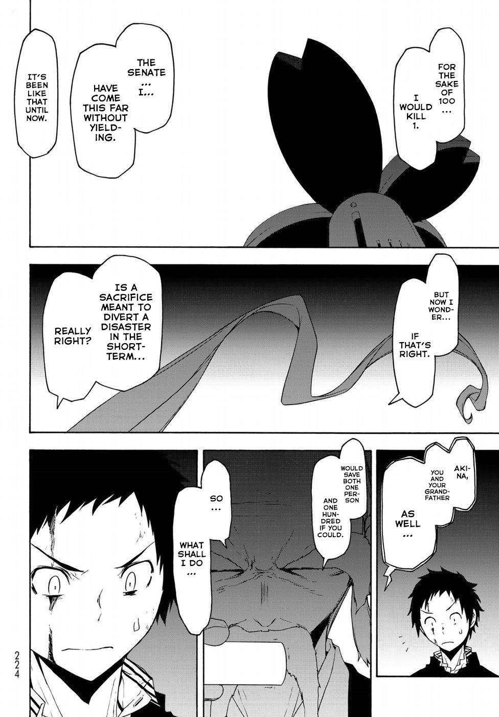 Yozakura Quartet - Chapter 134