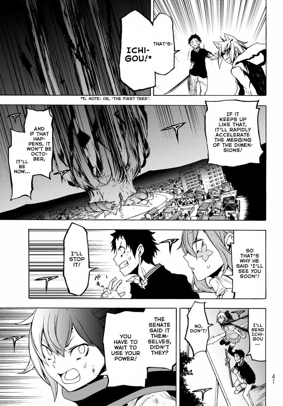 Yozakura Quartet - Chapter 133: Calling God (Part 3)