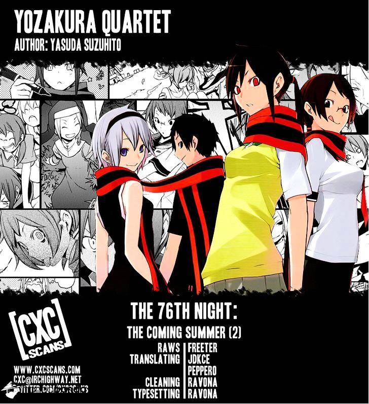 Yozakura Quartet - Chapter 76 : The Coming Summer 002