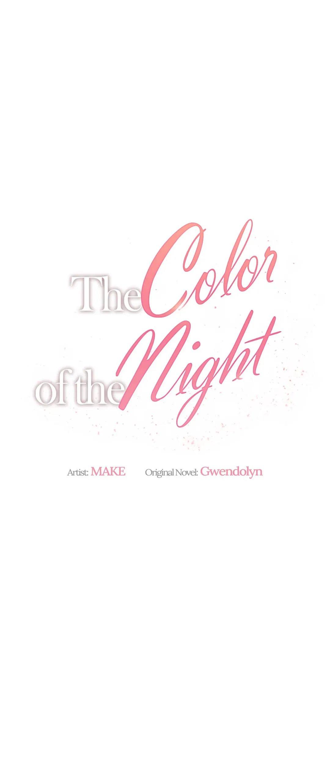 The Color Of The Night - Chapter 30