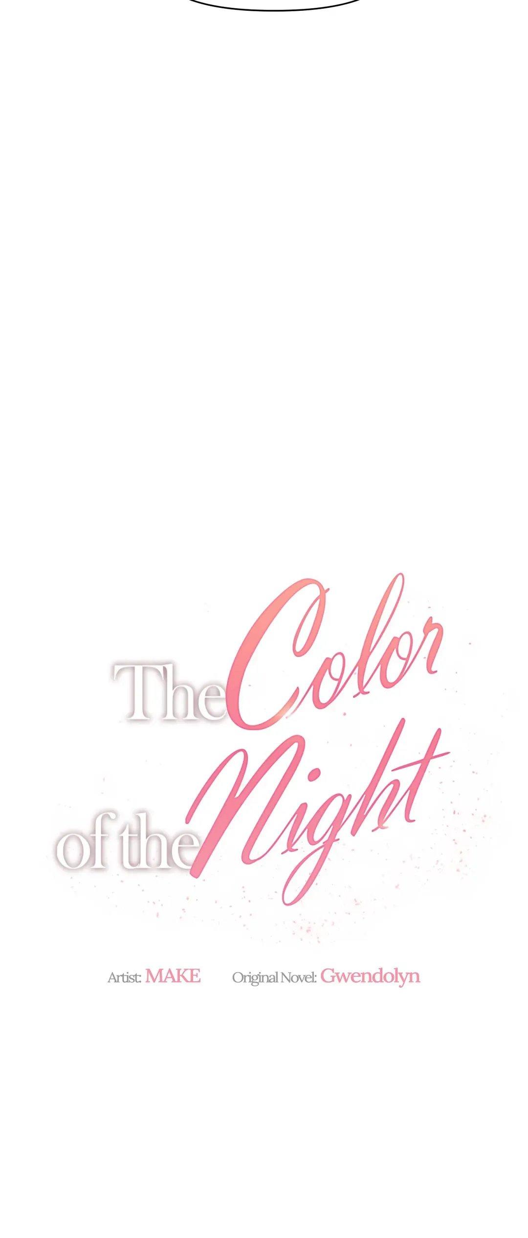 The Color Of The Night - Chapter 31