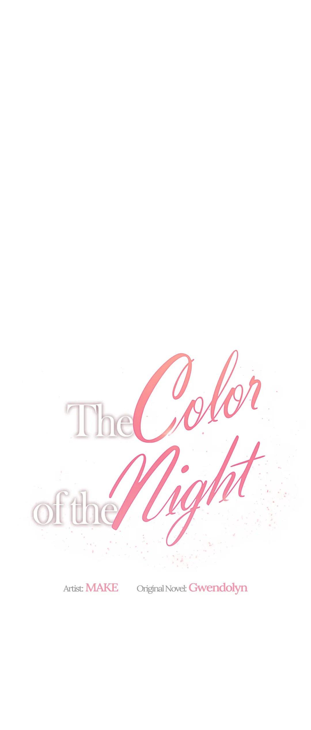 The Color Of The Night - Chapter 28