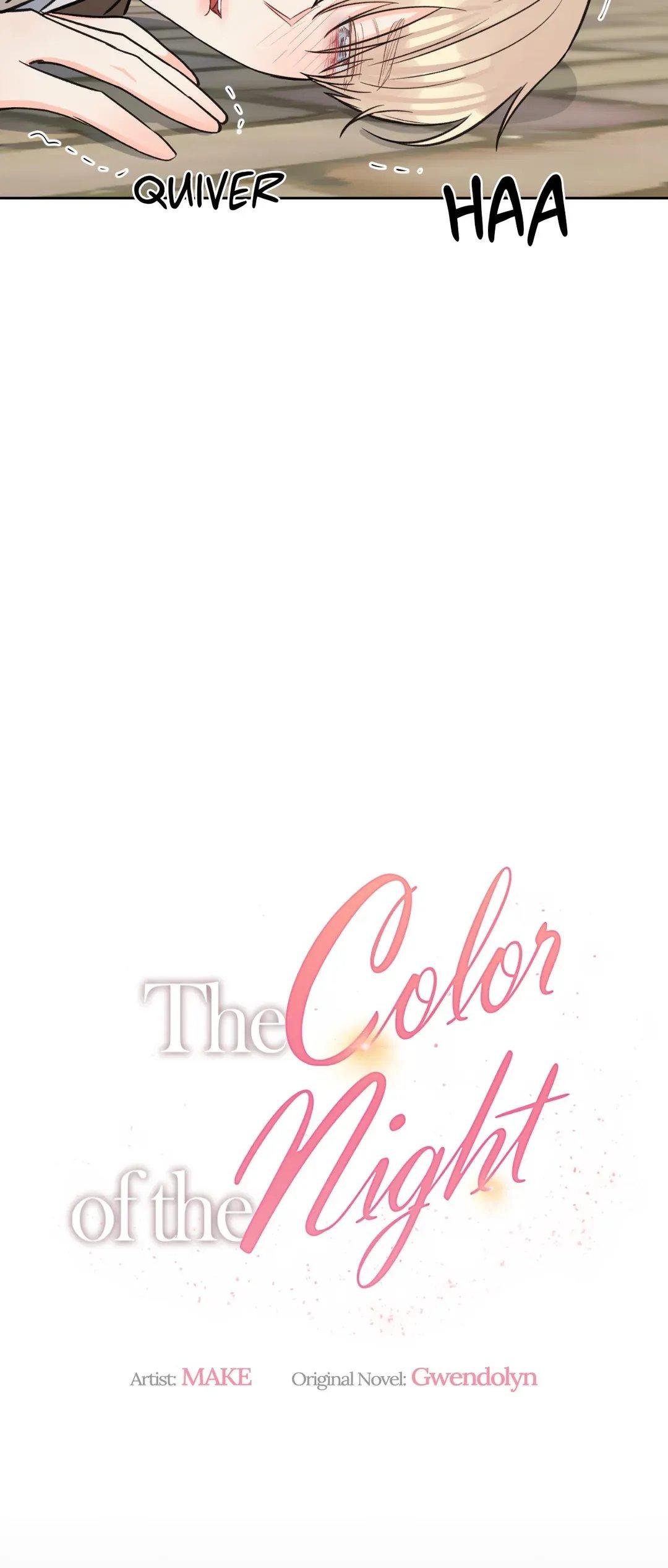 The Color Of The Night - Chapter 29