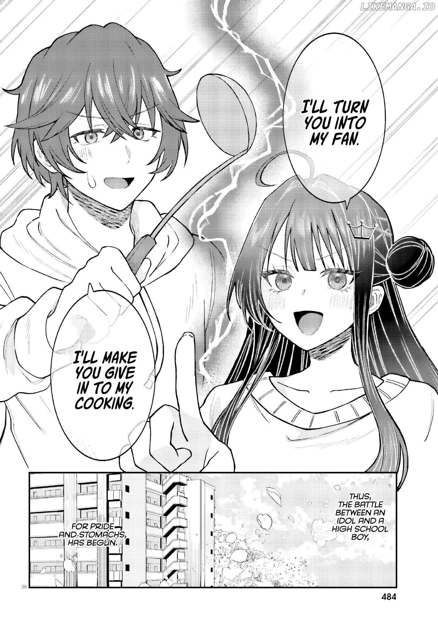 Ore No Haitoku Meshi Wo Onedari Sezu Ni Irarenai, Otonari No Top Idol-Sama - Chapter 1