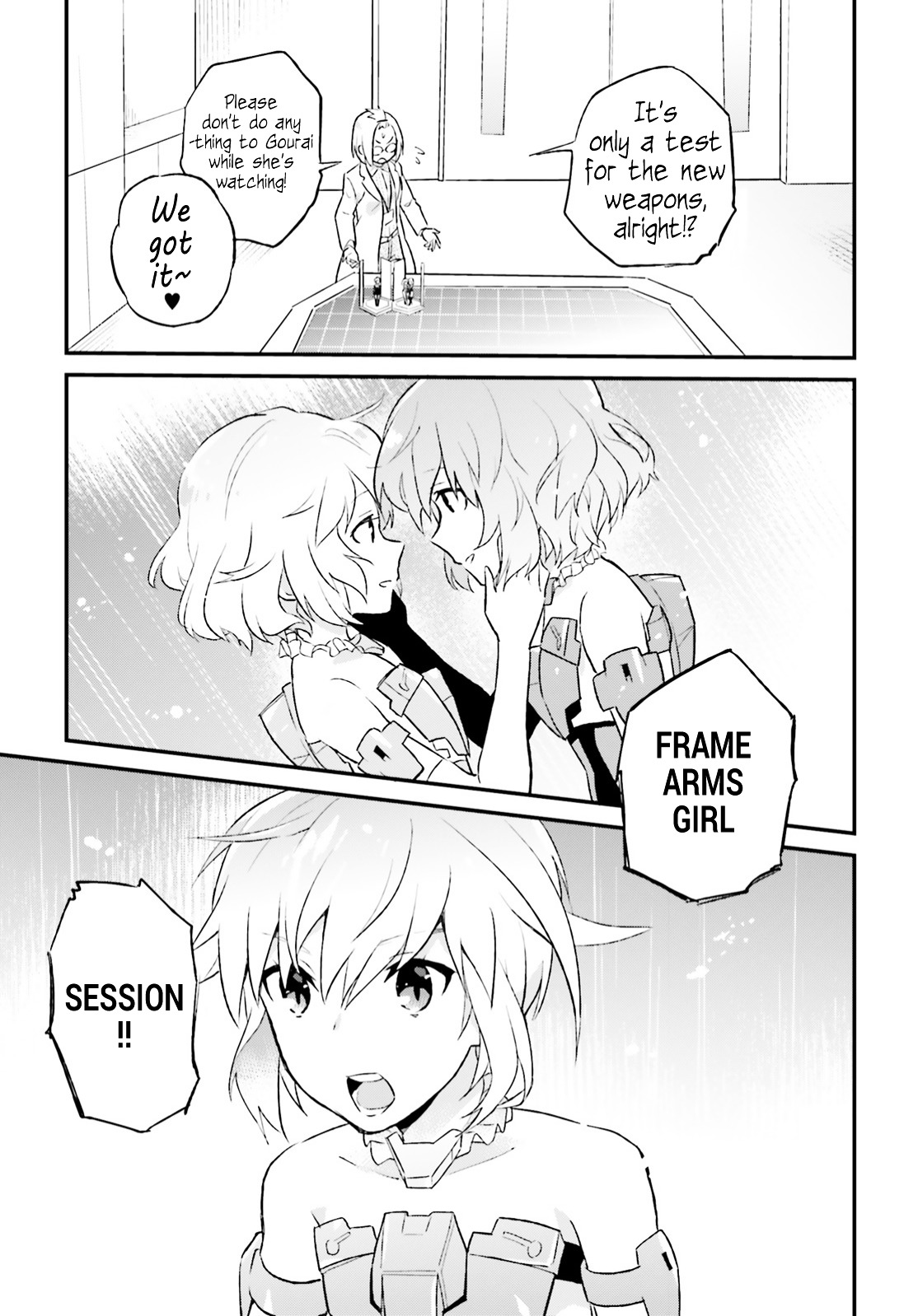 Frame Arms Girl: Lab Days - Chapter 5