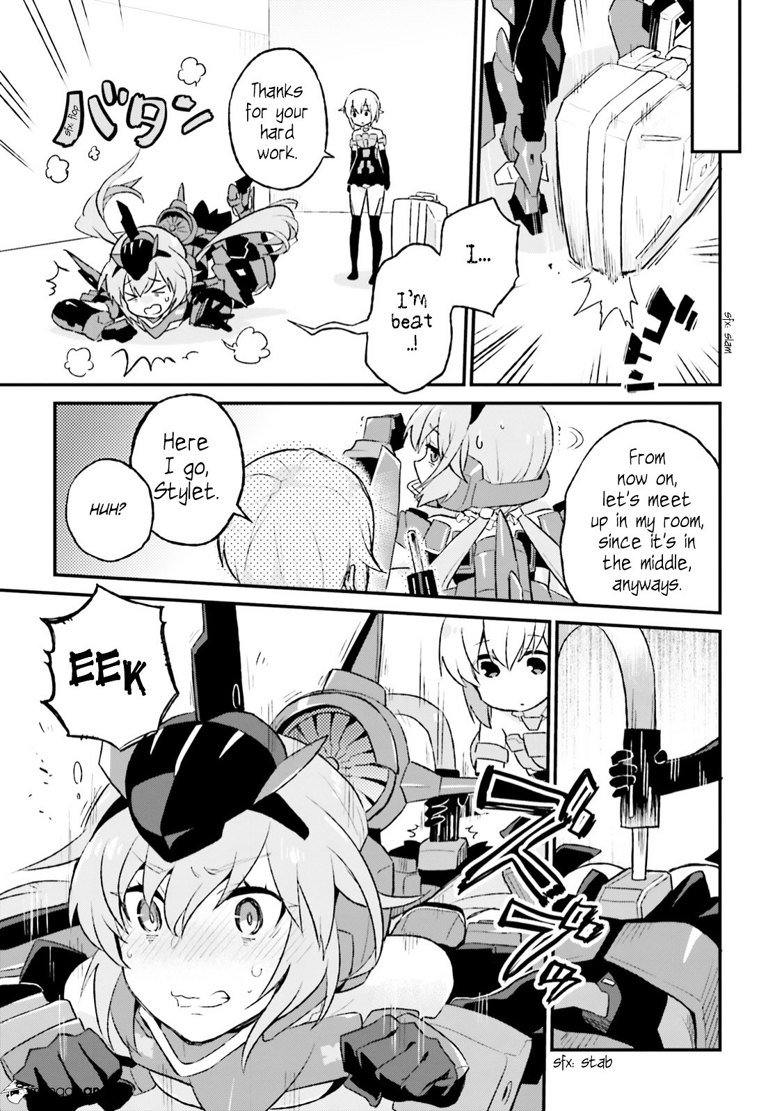 Frame Arms Girl: Lab Days - Chapter 4