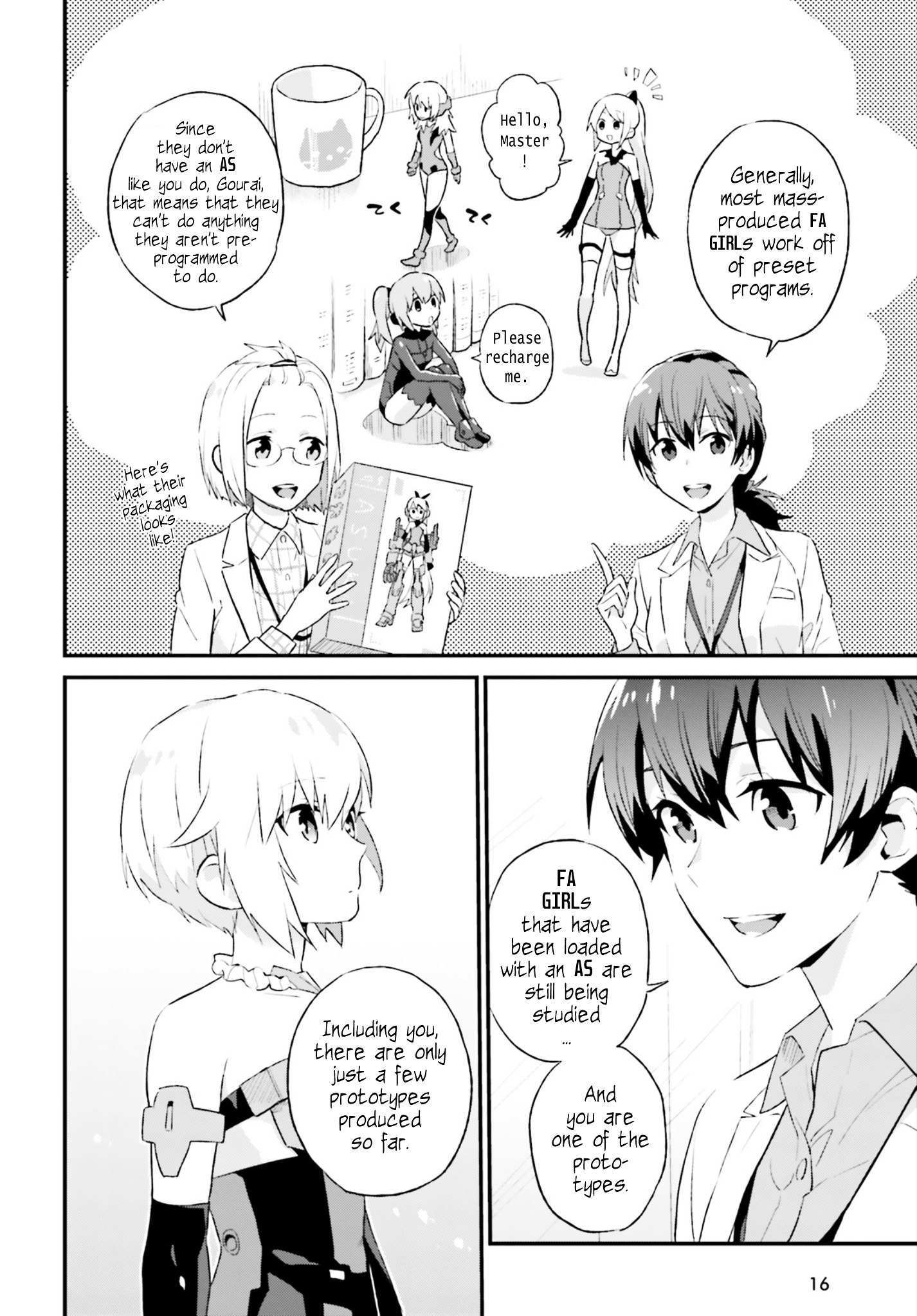 Frame Arms Girl: Lab Days - Chapter 0