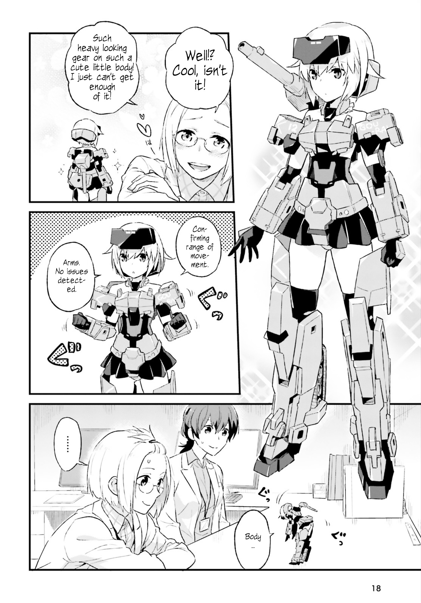 Frame Arms Girl: Lab Days - Chapter 0