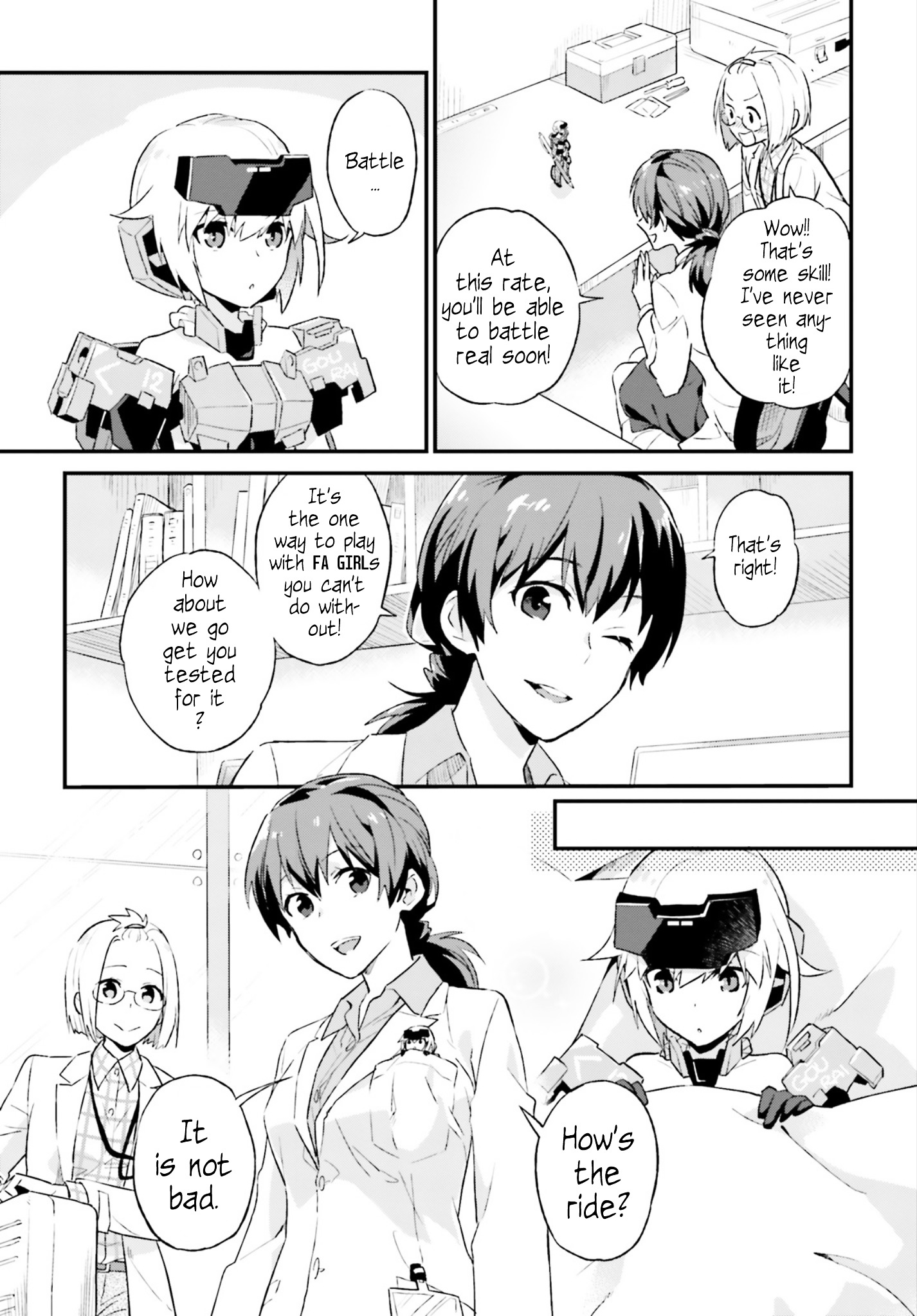 Frame Arms Girl: Lab Days - Chapter 0