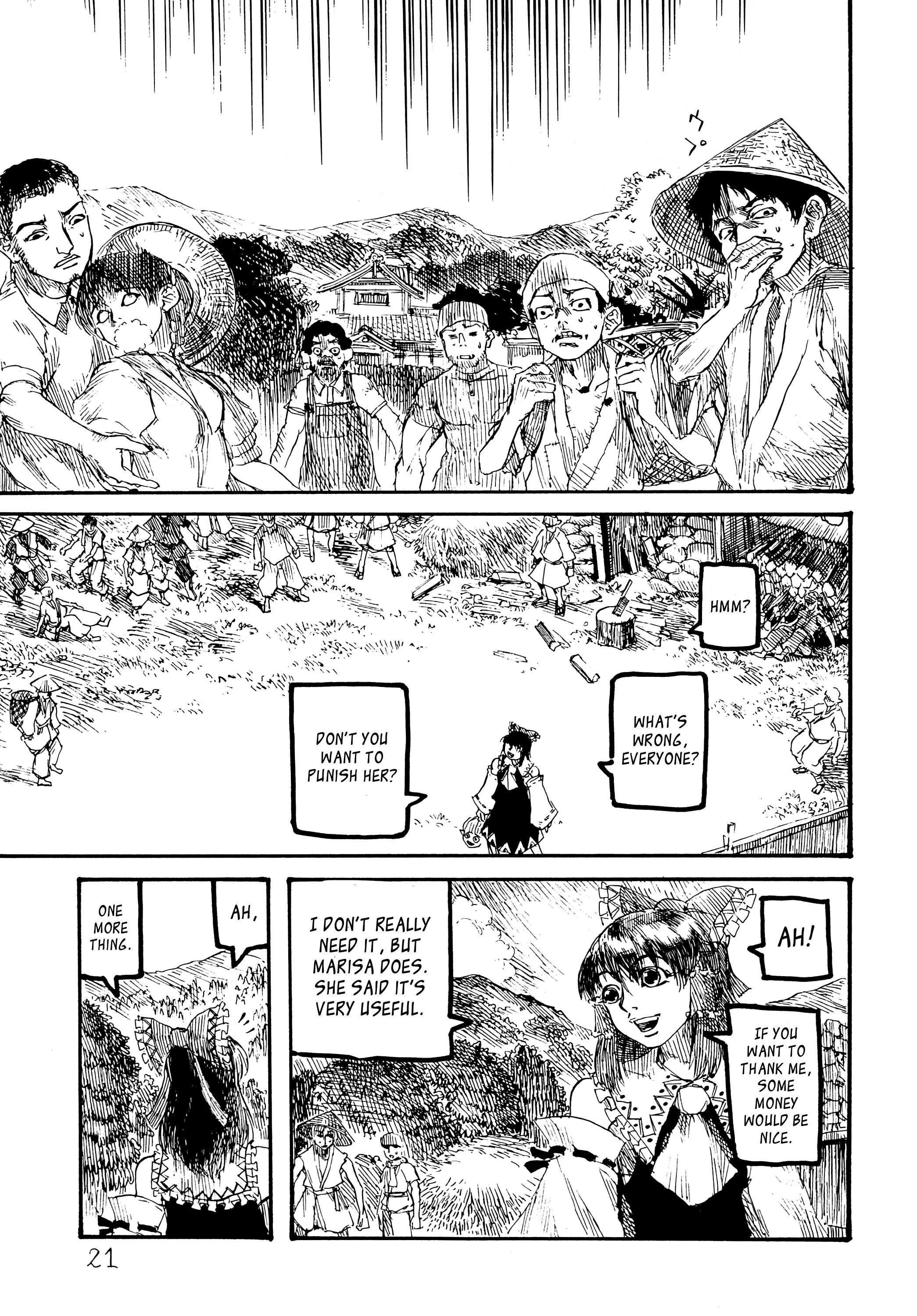 Touhou - Rainmaker (Doujinshi) - Chapter 1: The Bears Of Mt. Namekoto