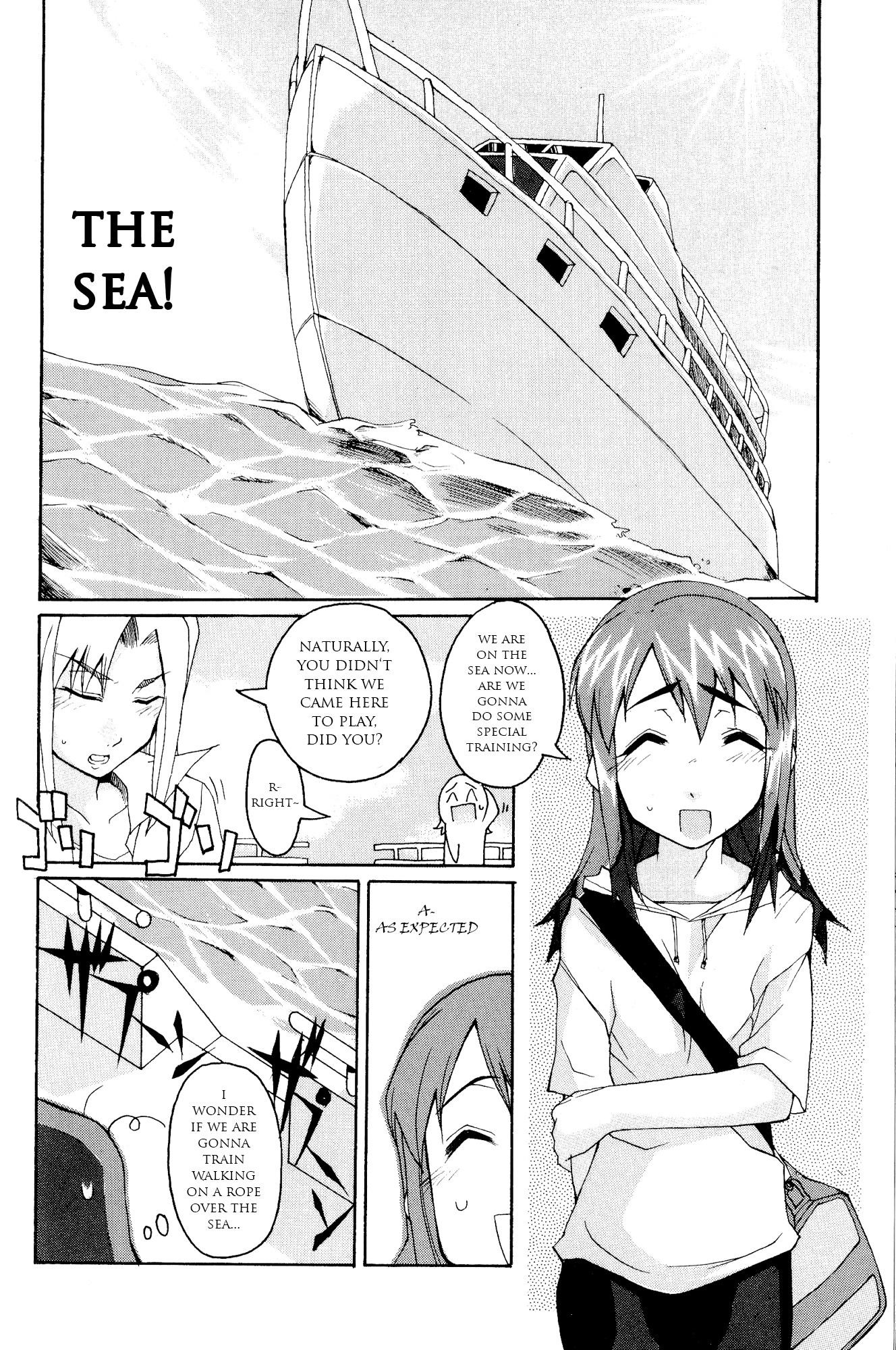 Kaleido Star Comic Anthology - Vol.1 Chapter 15: Amazing Sea Demon!