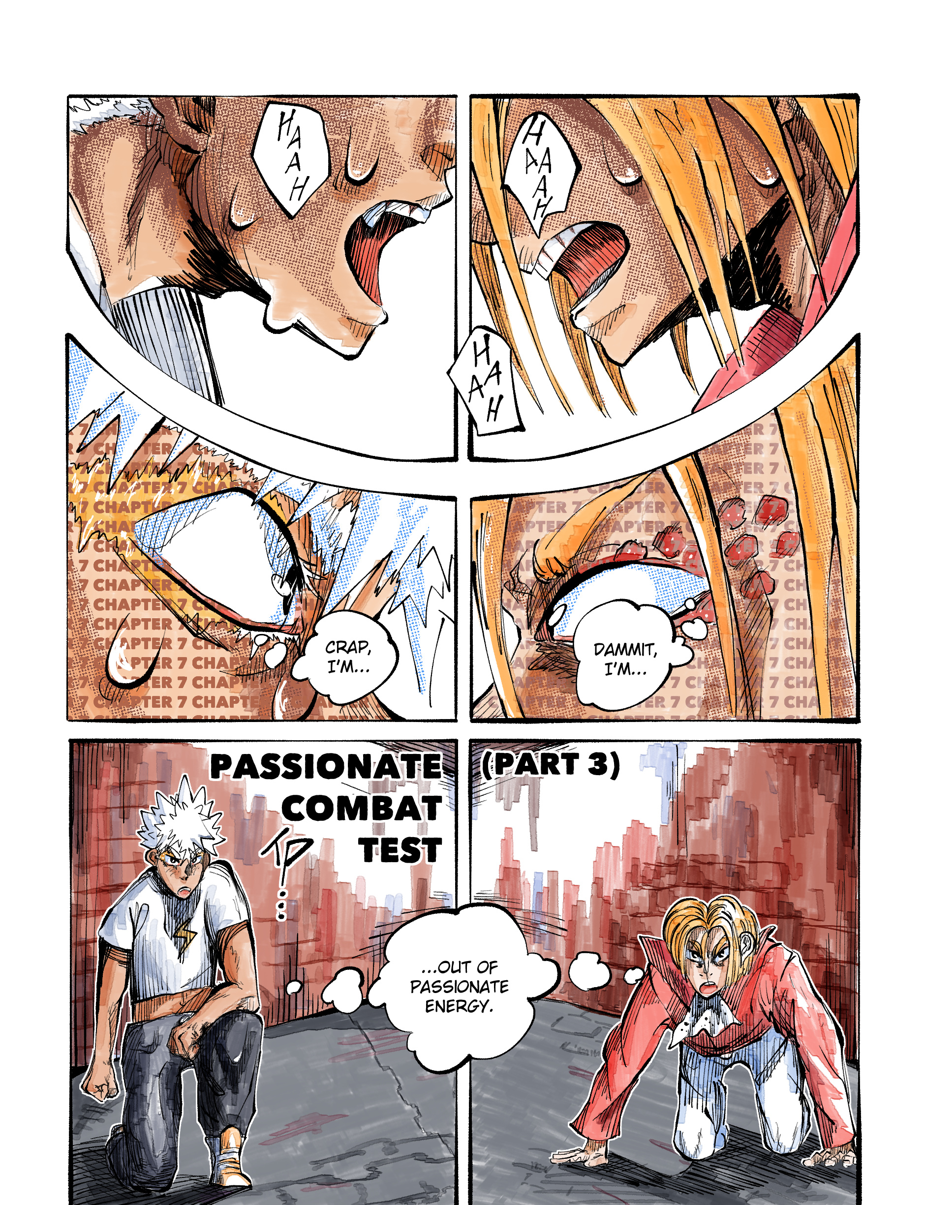 Passion 101 - Vol.1 Chapter 7: Passionate Combat Test (Part 3)