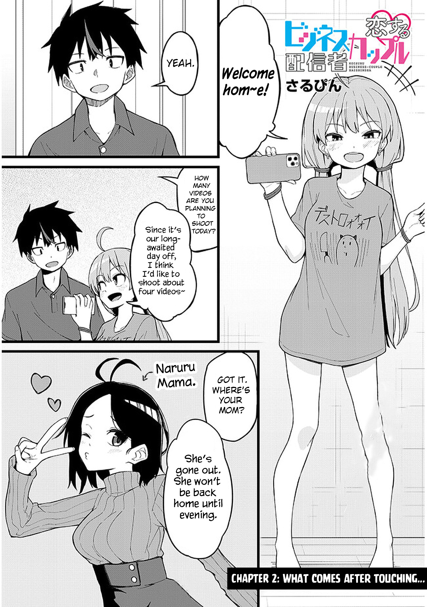 Koisuru Business Couple Haishinsha - Chapter 2: What Comes After Touching...