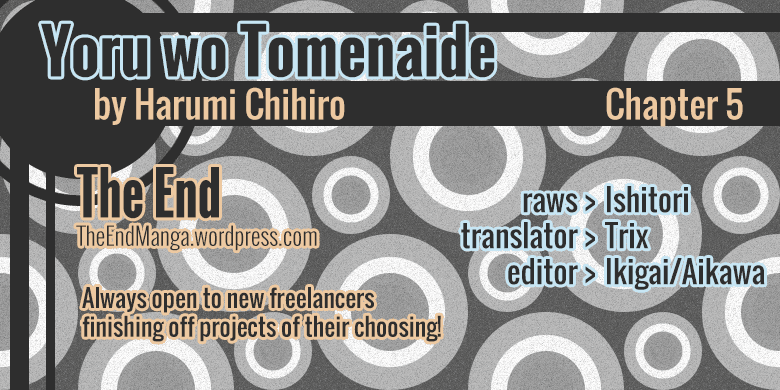 Yoru O Tomenaide - Chapter 5: Shampoo, Rinse, Conditioner