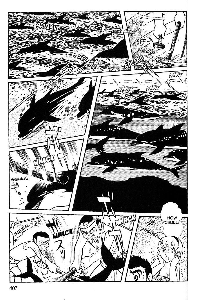 Cyborg 009 - Black-Hen - Vol.1 Chapter 6 : The Dolphin And The Boy