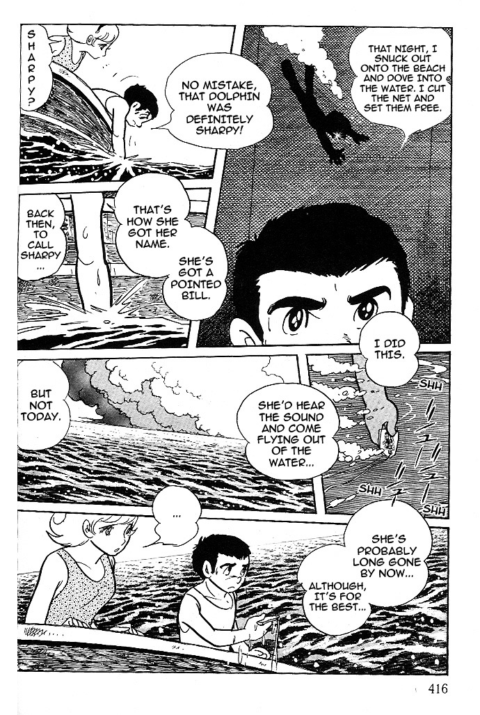 Cyborg 009 - Black-Hen - Vol.1 Chapter 6 : The Dolphin And The Boy