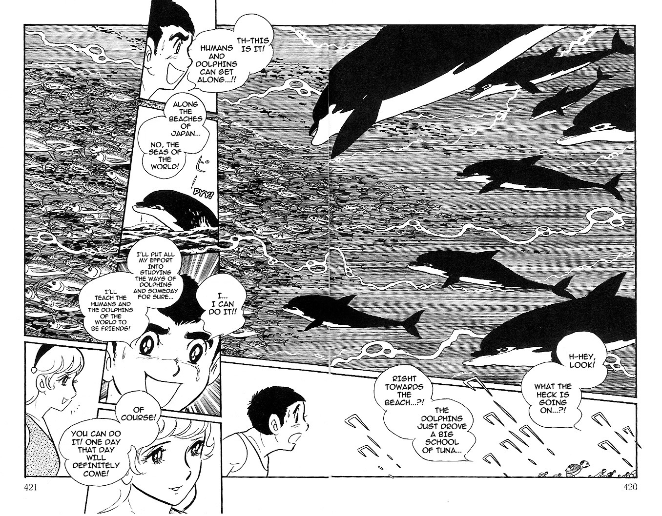 Cyborg 009 - Black-Hen - Vol.1 Chapter 6 : The Dolphin And The Boy