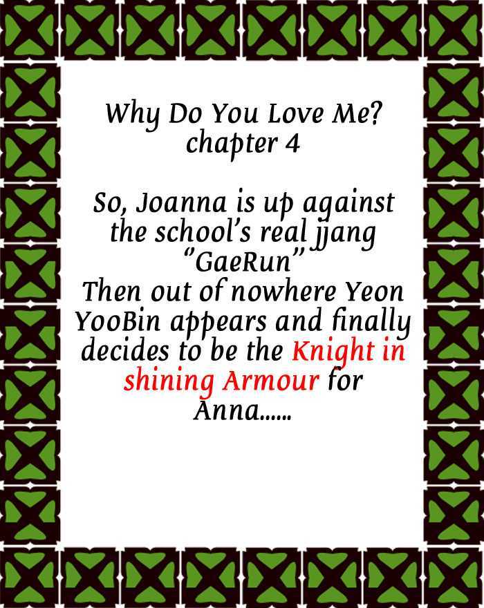 Why Do You Love Me? - Vol.1 Chapter 4 : Duel With The School's Boss