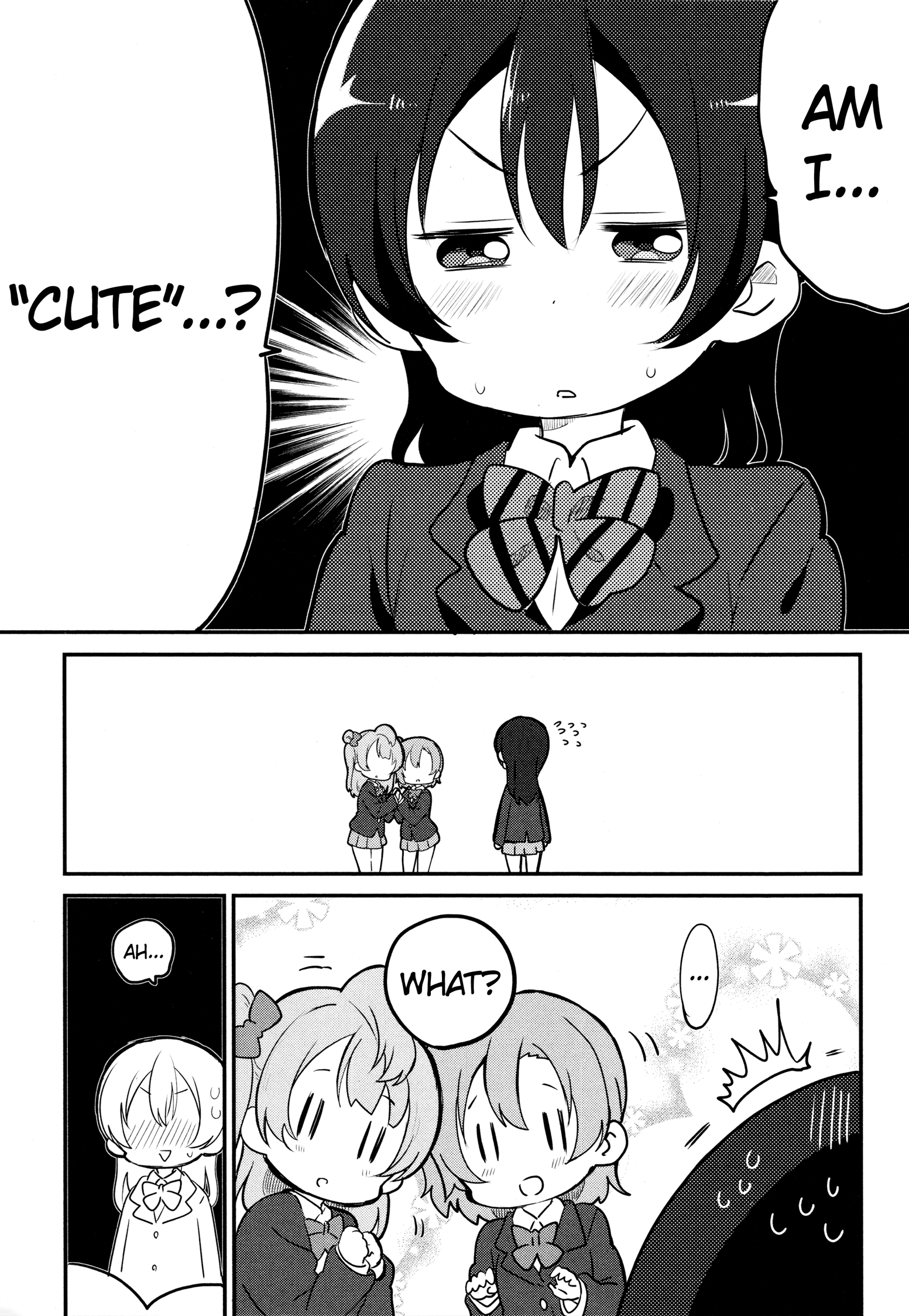 Love Live! Comic Anthology Μ's Sweet Memories - Vol.1 Chapter 6: Umi-Chan’s Discussion.