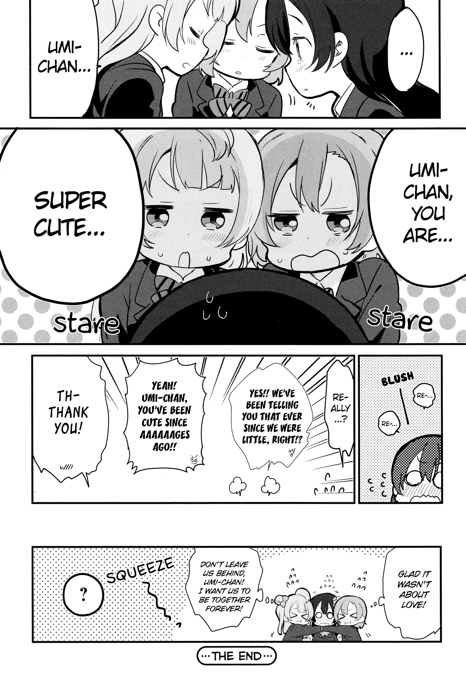 Love Live! Comic Anthology Μ's Sweet Memories - Vol.1 Chapter 6: Umi-Chan’s Discussion.