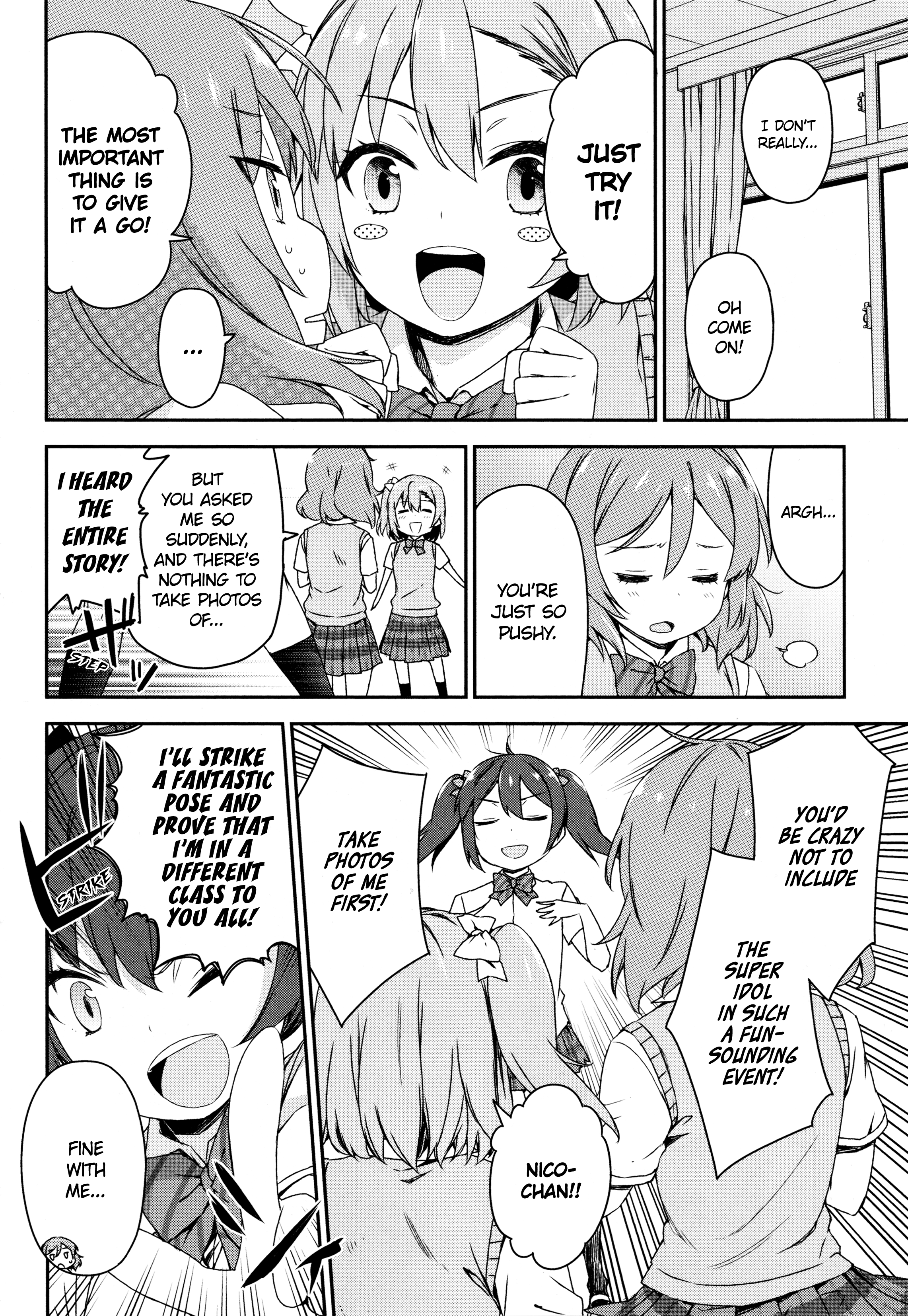 Love Live! Comic Anthology Μ's Sweet Memories - Vol.1 Chapter 5: Photo Scandal