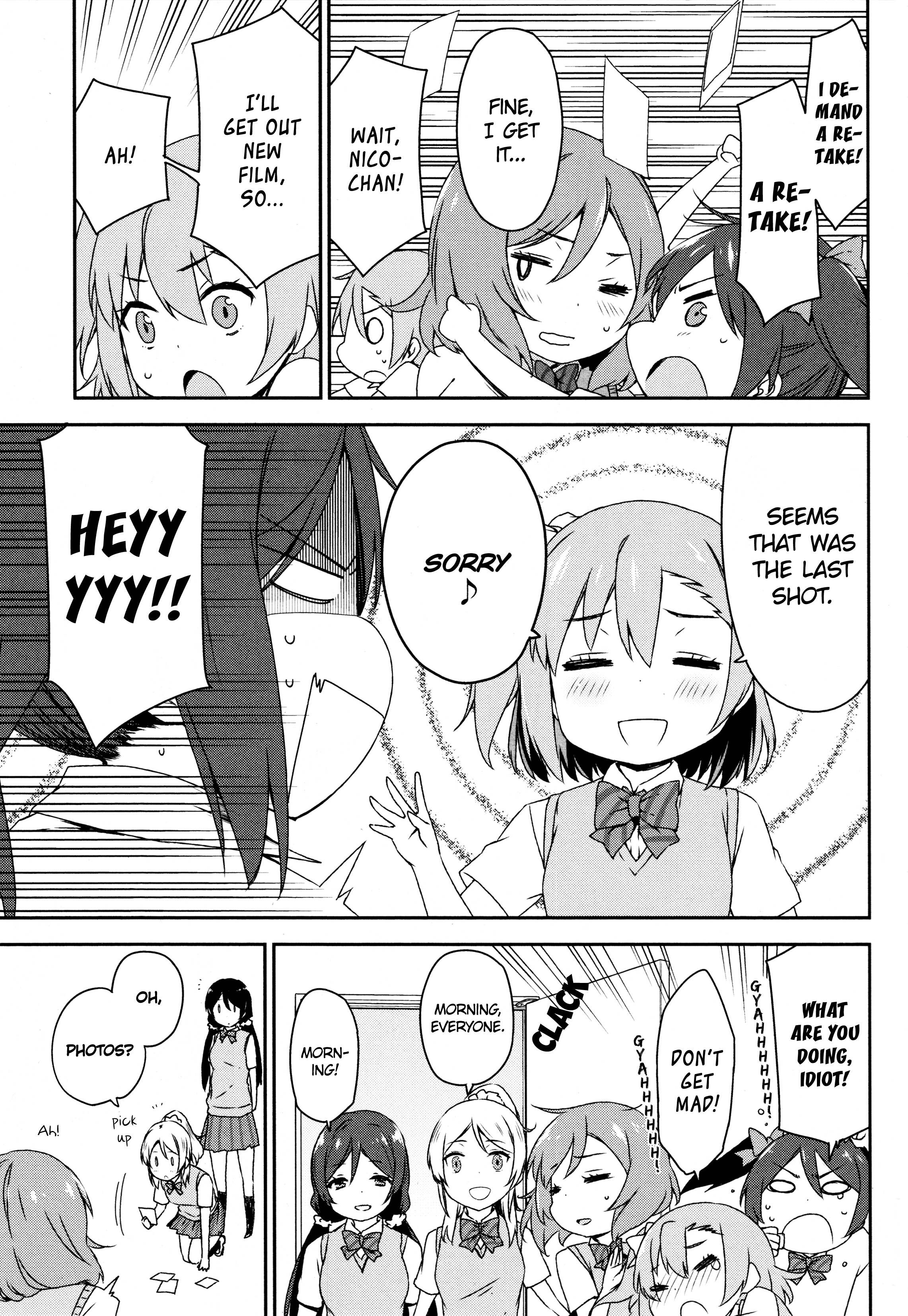 Love Live! Comic Anthology Μ's Sweet Memories - Vol.1 Chapter 5: Photo Scandal