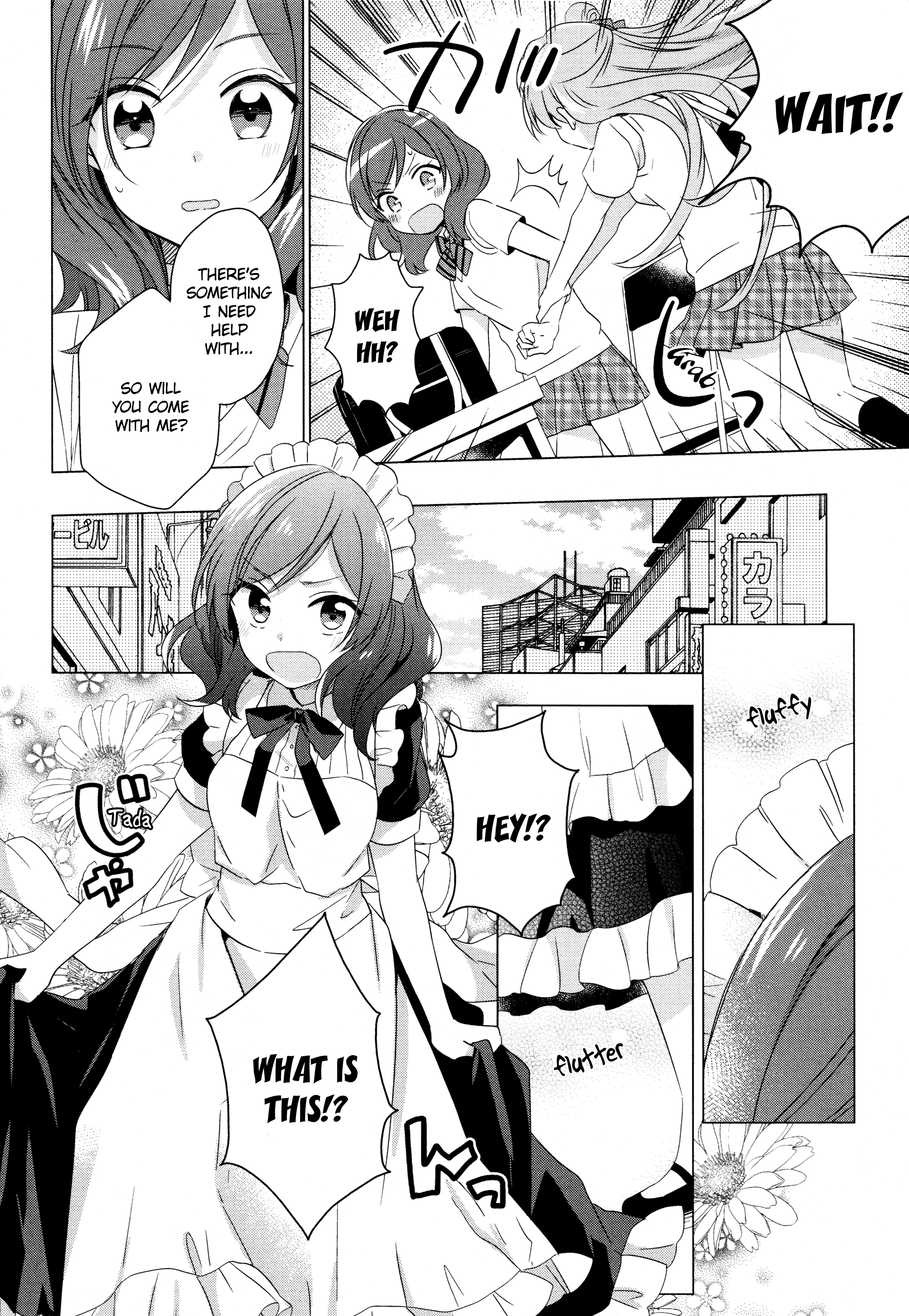 Love Live! Comic Anthology Μ's Sweet Memories - Vol.1 Chapter 2: Minalinsky And The One-Day Maid Experience