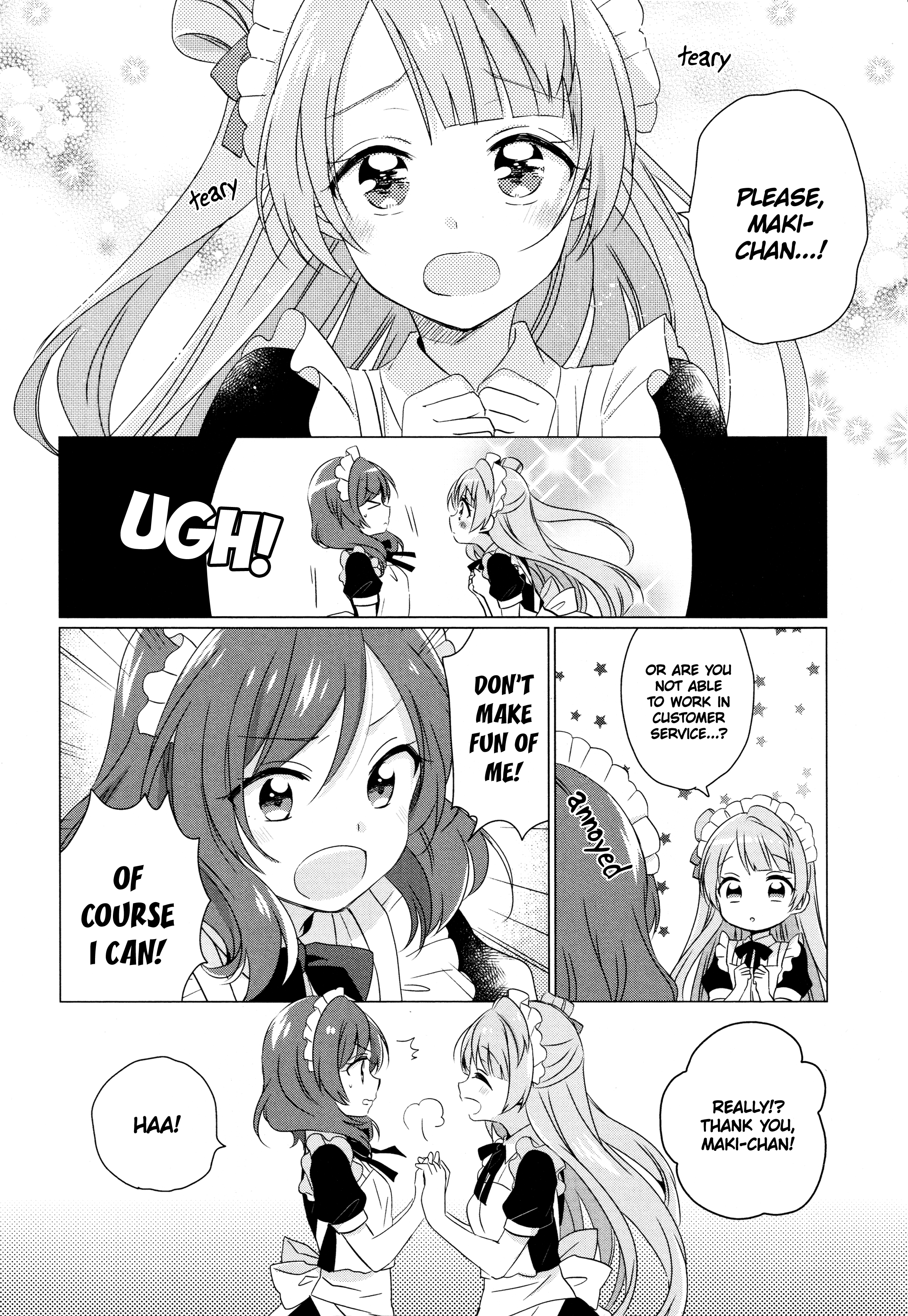 Love Live! Comic Anthology Μ's Sweet Memories - Vol.1 Chapter 2: Minalinsky And The One-Day Maid Experience