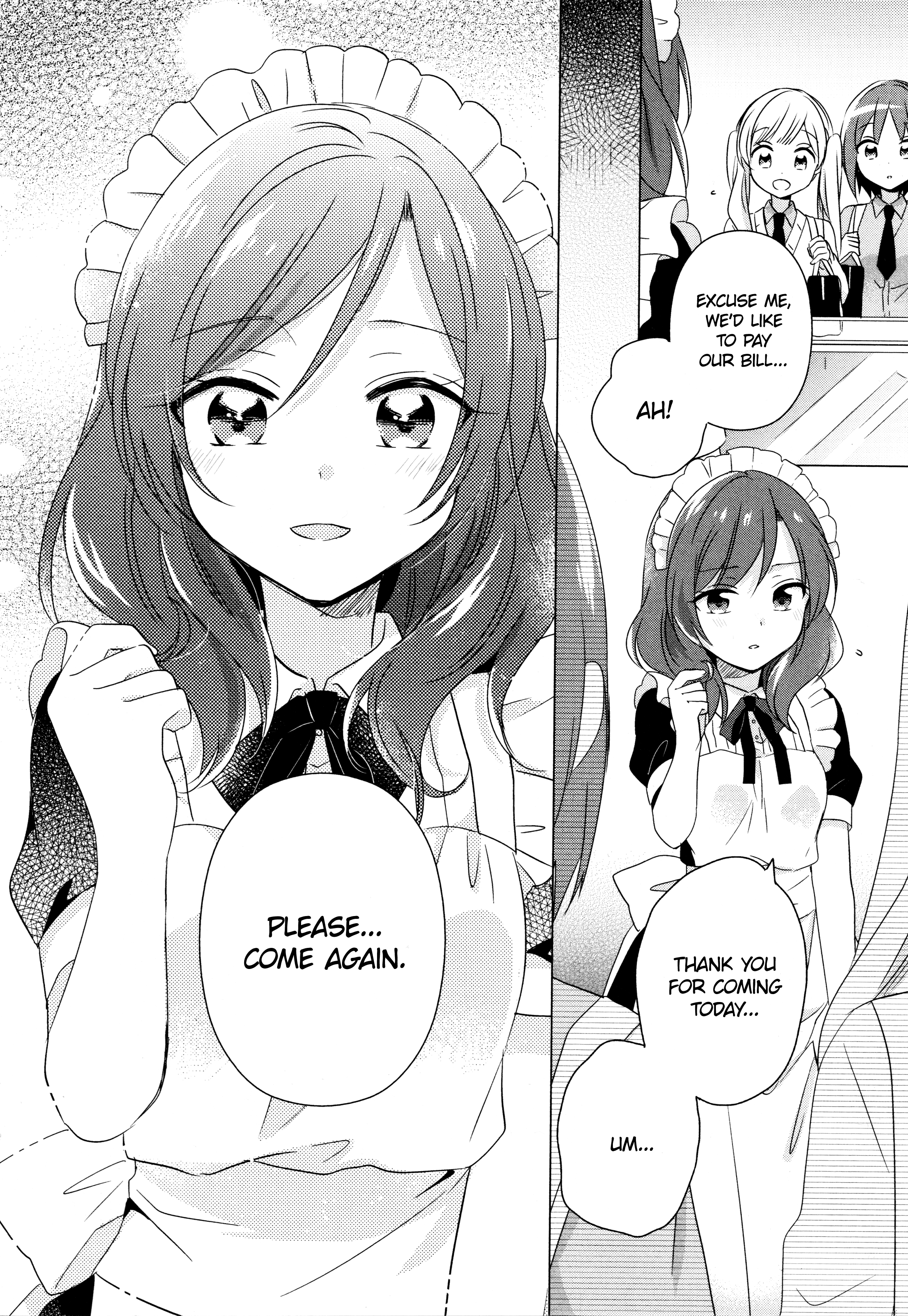 Love Live! Comic Anthology Μ's Sweet Memories - Vol.1 Chapter 2: Minalinsky And The One-Day Maid Experience