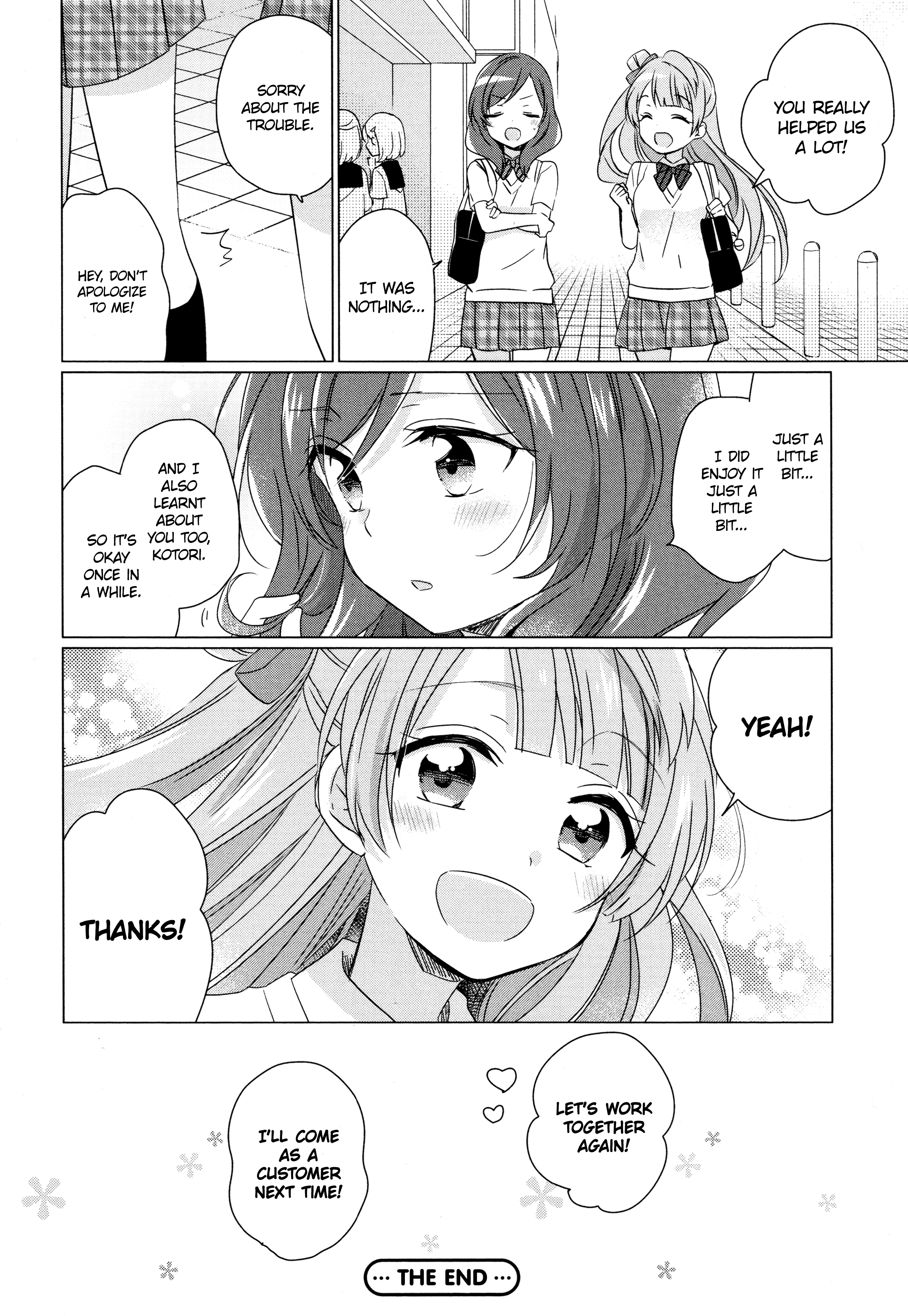 Love Live! Comic Anthology Μ's Sweet Memories - Vol.1 Chapter 2: Minalinsky And The One-Day Maid Experience